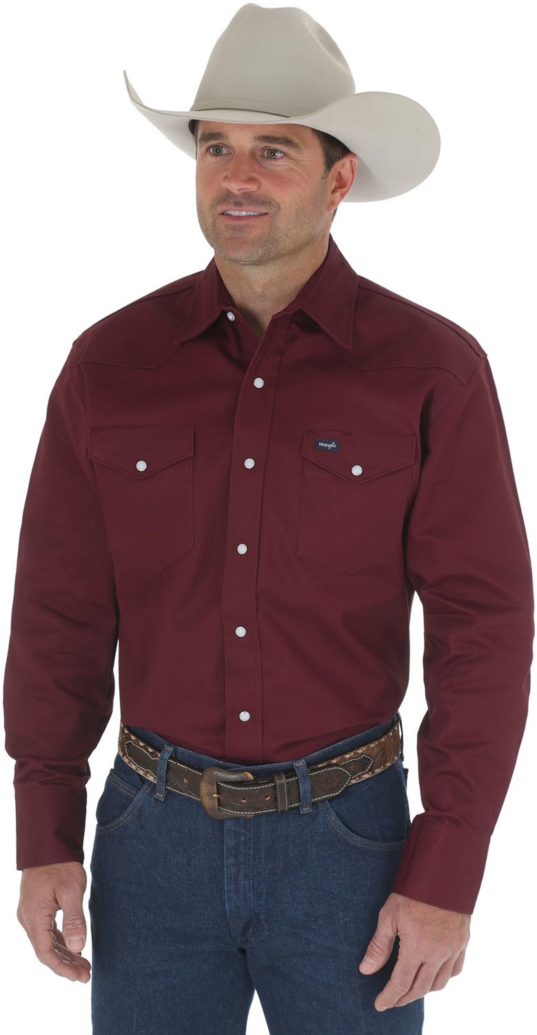 Wrangler Men's Cowboy Cut Long Sleeve Shirt
