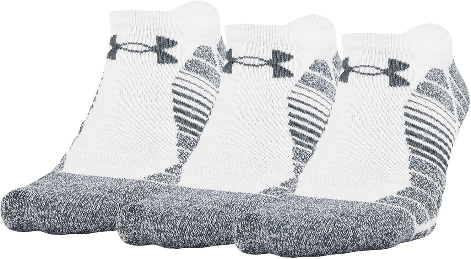 Under Armour UA Elevated Cushioned Crew Socks 3-Pack