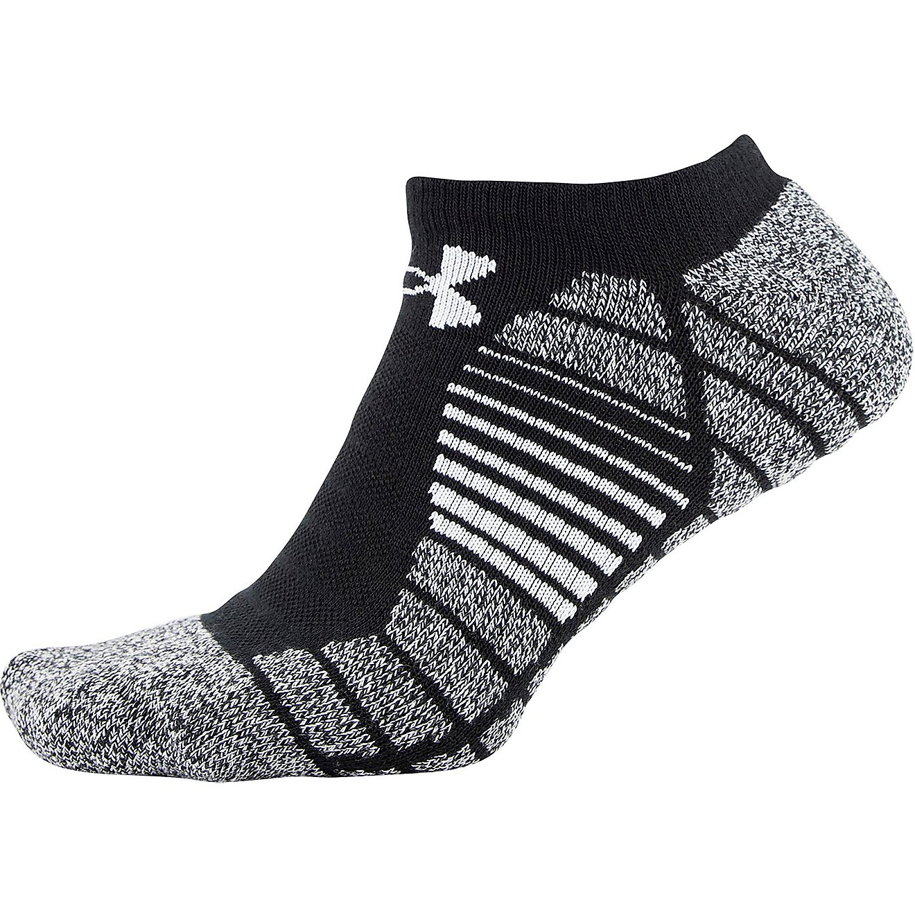 Under Armour Elevated Performance No Show Socks 3 Pack                                                                           - view number 2