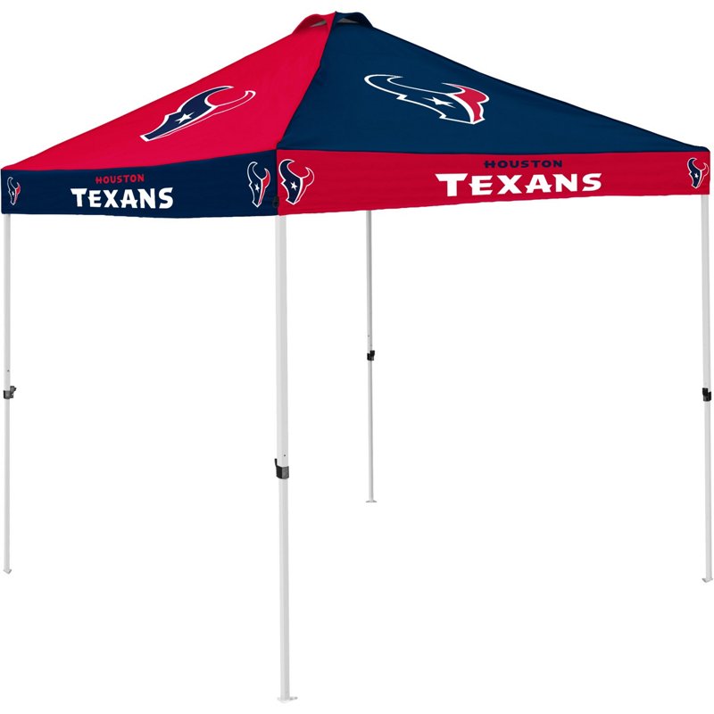 Logo Brands Logo Houston Texans Checkerboard Canopy Navy Blue - Canopy/Car Ports at Academy Sports