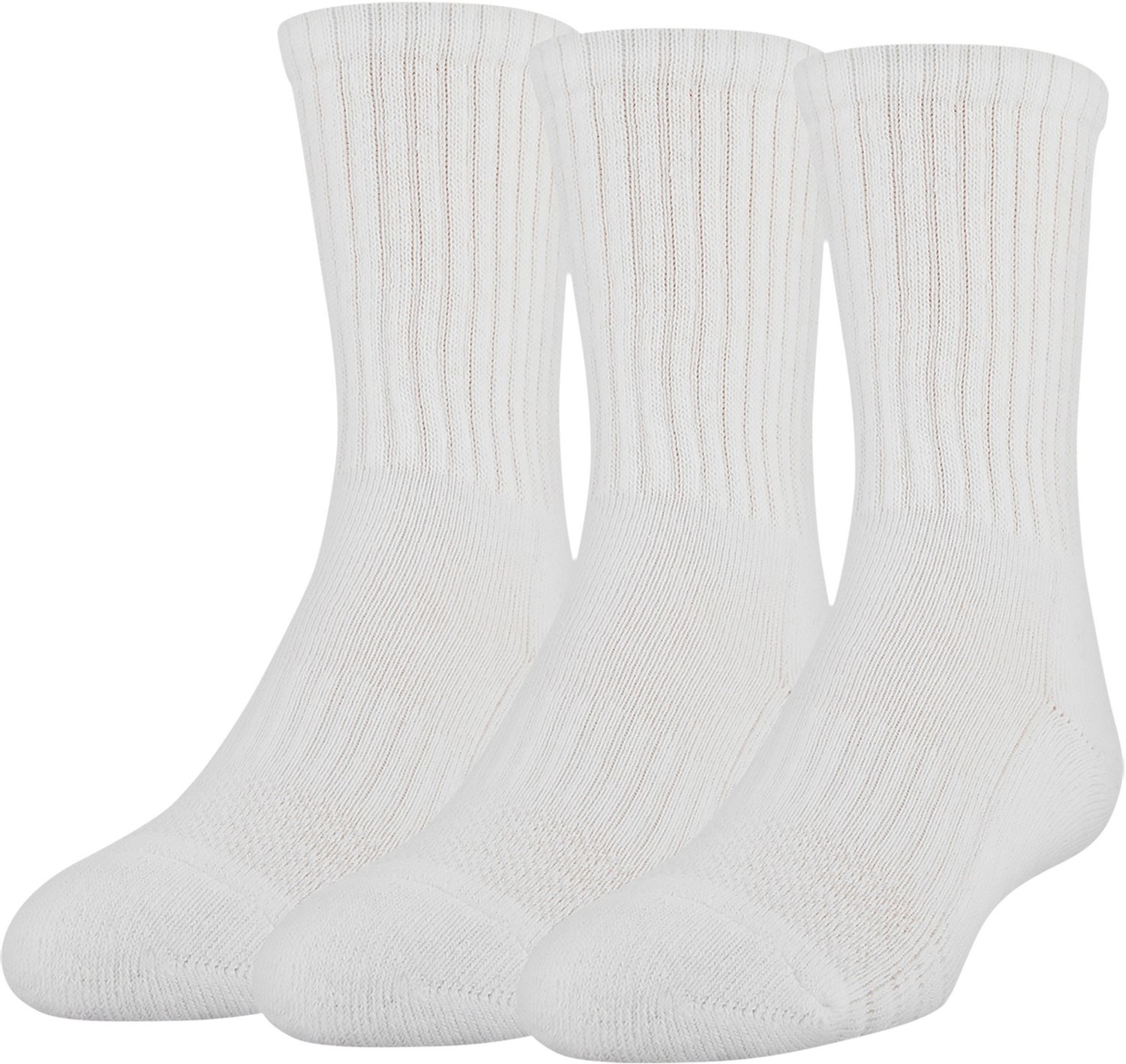 Under Armour Training Crew Socks 3 Pack | Academy