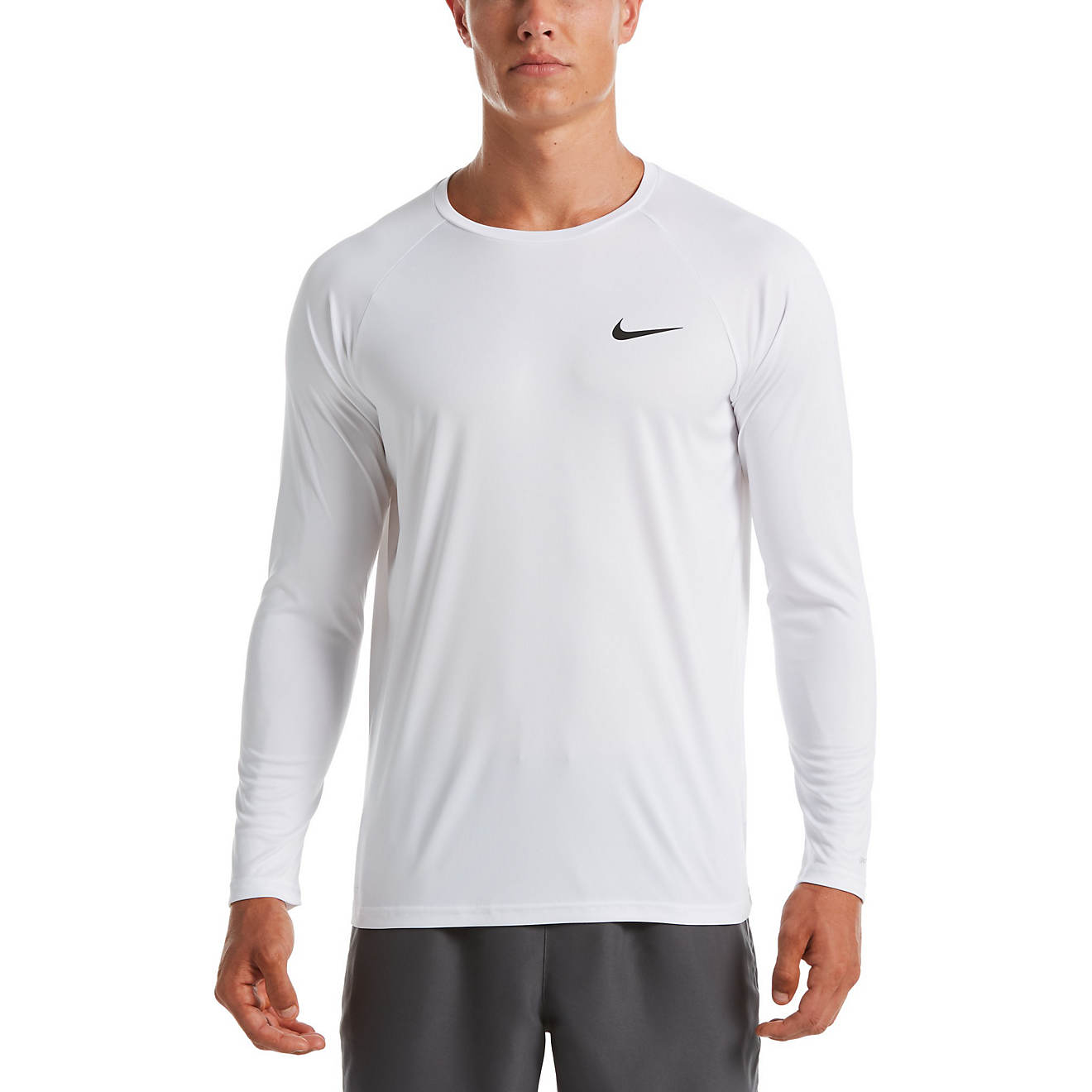 Nike Men's Essential Long Sleeve Hydroguard Rash Guard | Academy