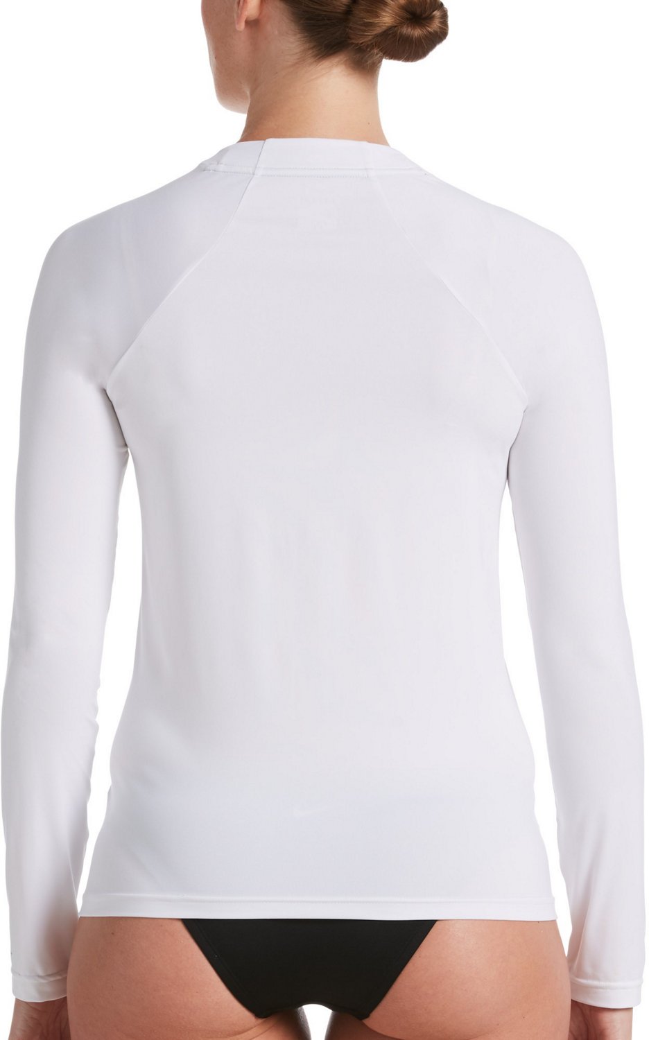 Nike Women's Essential Long Sleeve Hydroguard Rash Guard                                                                         - view number 2