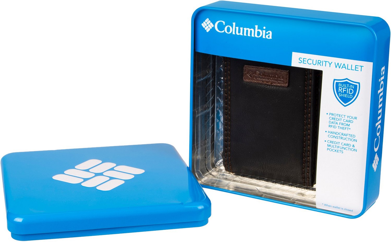 Columbia Mens RFID-Blocking Magnetic Front Pocket Wallet