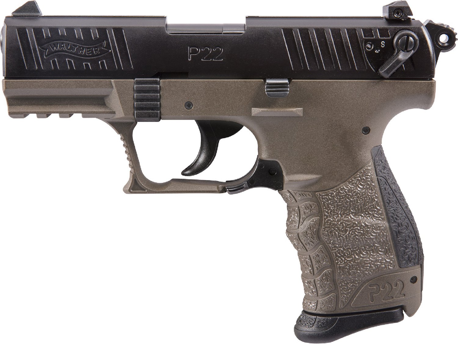 Walther Arms P22 Q FDE .22 LR Pistol                                                                                             - view number 1