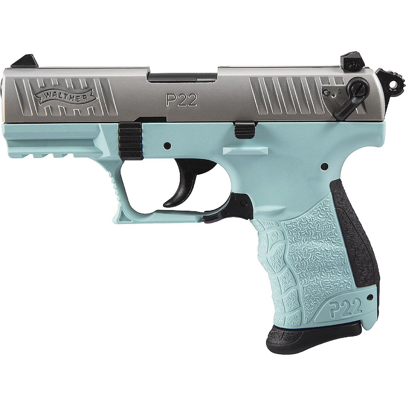 Walther Arms P22 Q Angel Blue .22 LR Pistol                                                                                      - view number 1