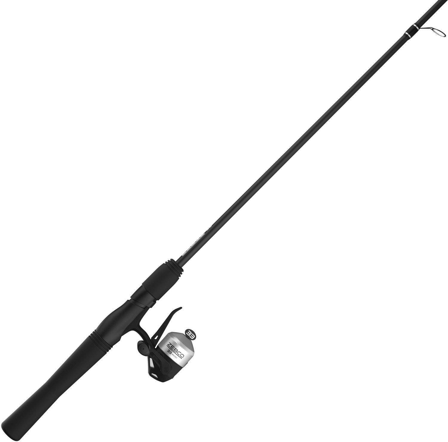  Zebco 33 Spincast Reel and Fishing Rod Combo, 5-Foot 6