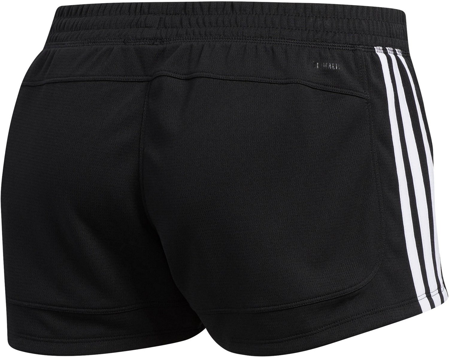 adidas Women's Pacer 3Stripes Knit Shorts Academy