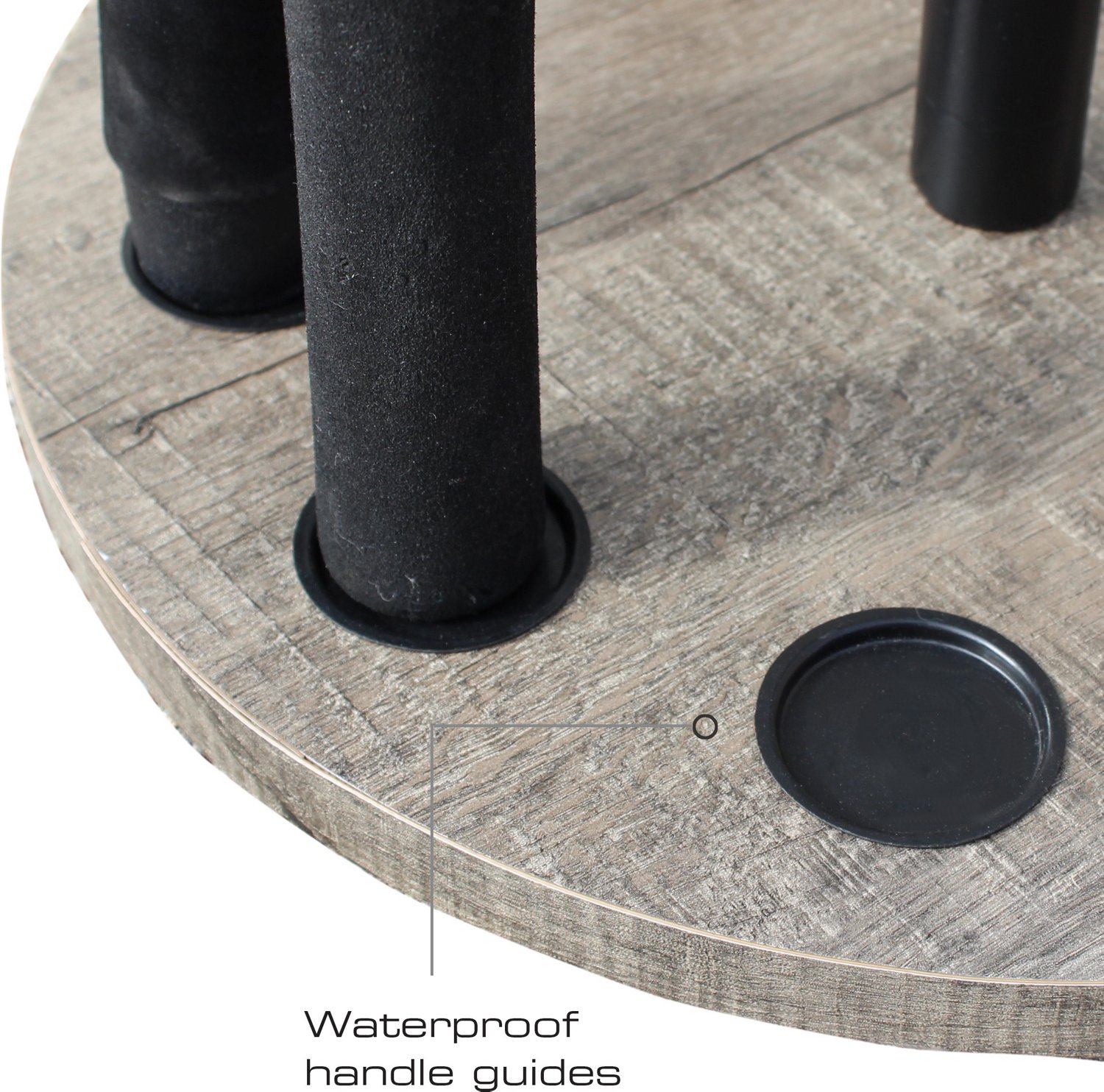 Rush Creek Barn Wood 16-Rod Floor Storage Rack                                                                                   - view number 6