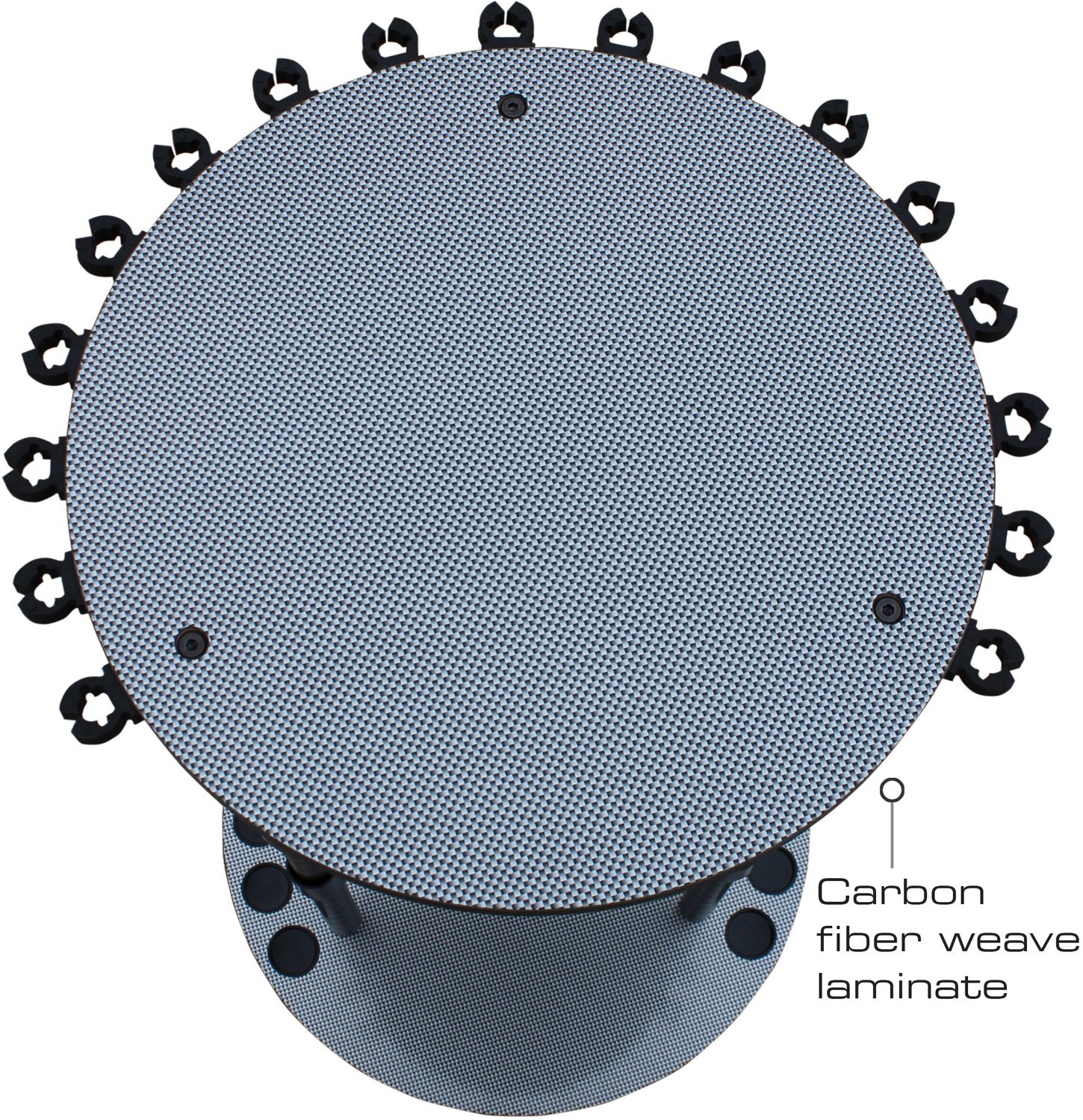Rush Creek 17-Rod Round Spinning Storage Rack - view number 3