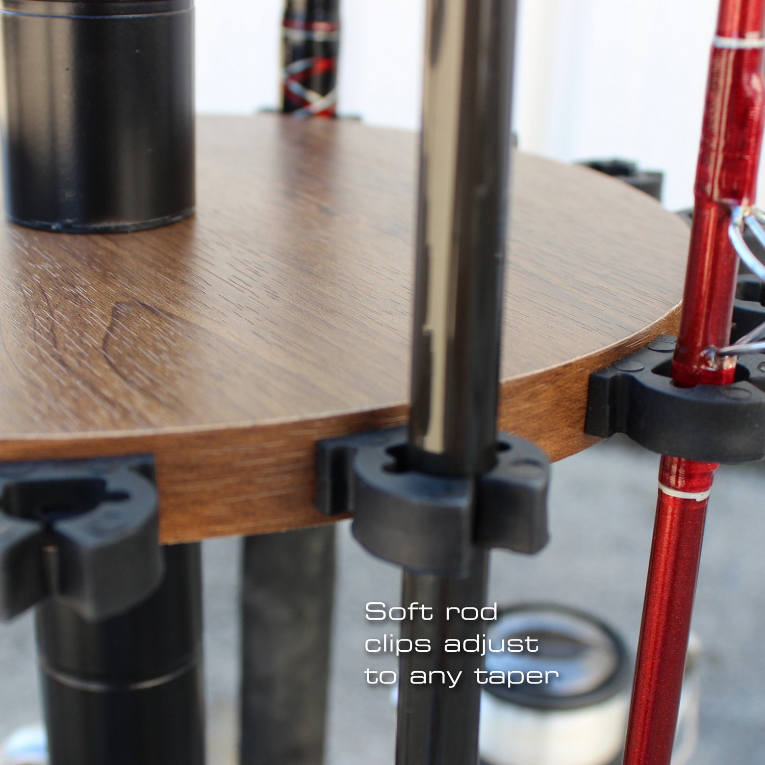 Rush Creek 16 Fishing Rod Round Rack - view number 4