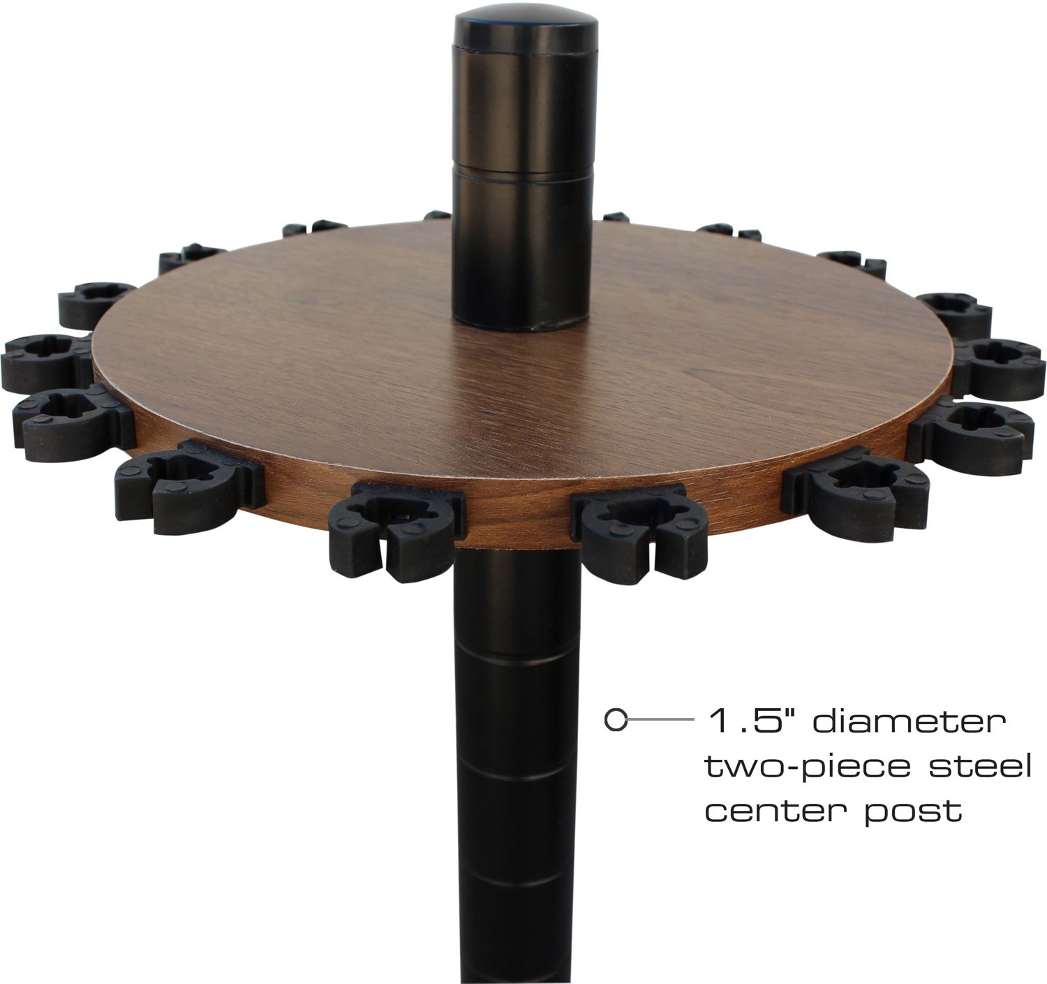 Rush Creek 16 Fishing Rod Round Rack - view number 3