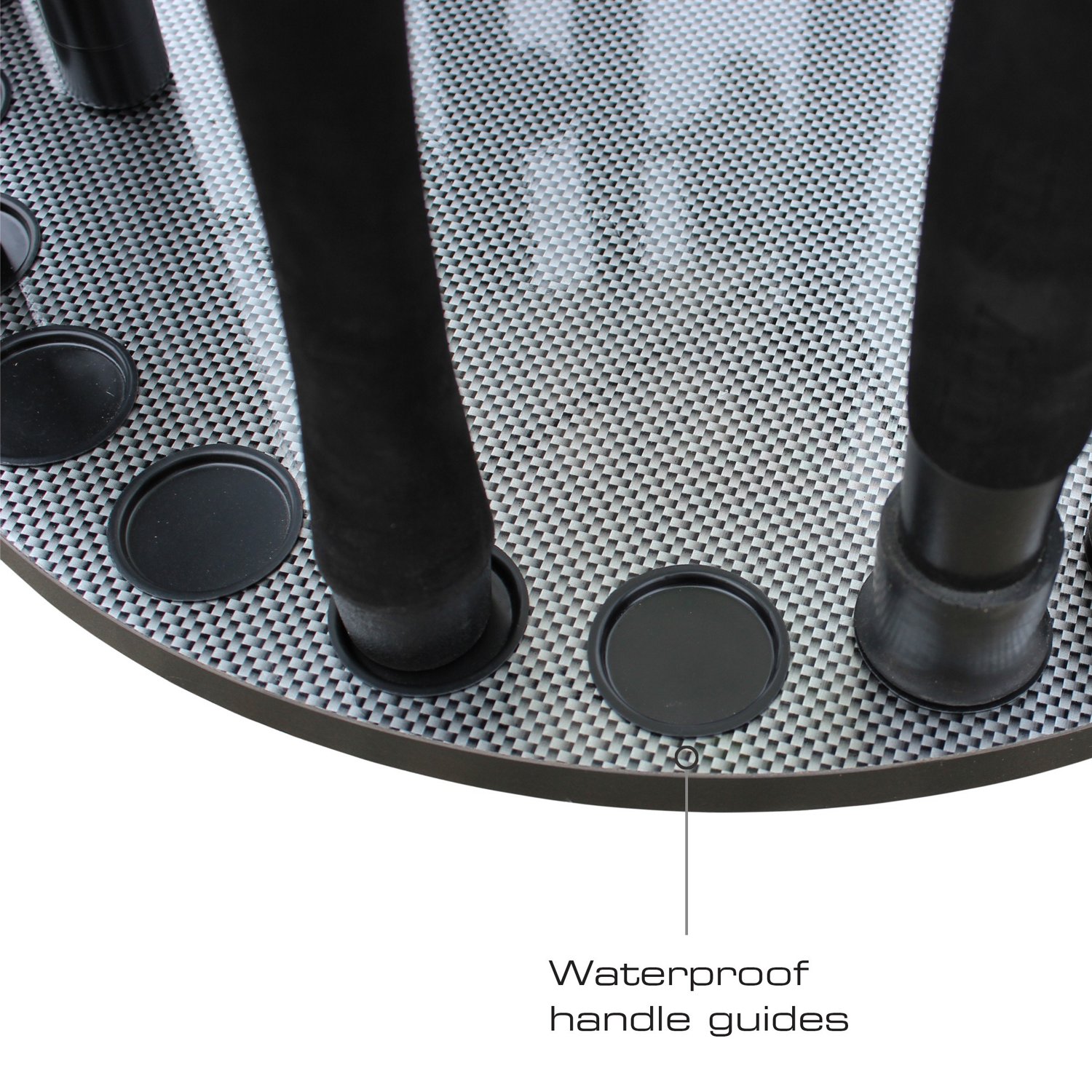 Rush Creek 17-Rod Round Spinning Storage Rack - view number 5