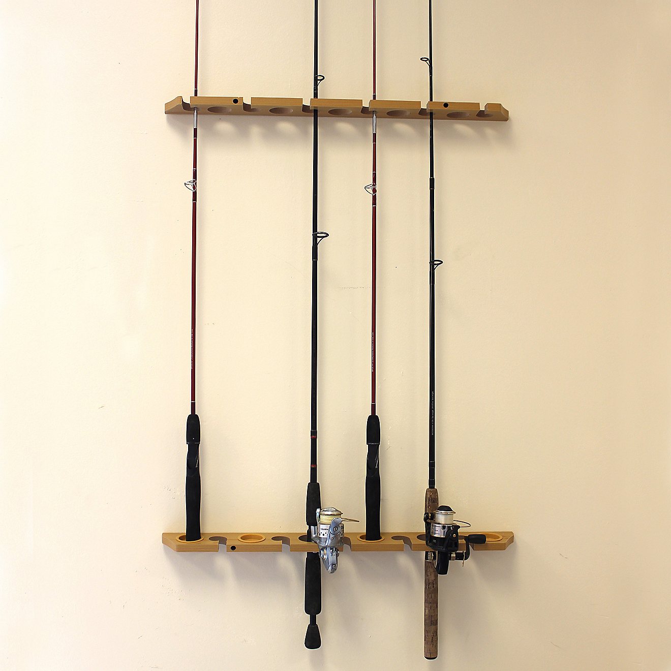 2-Piece 3-in1 11-Rod Wall or Ceiling Rod Rack                                                                                    - view number 6