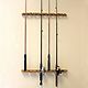 2-Piece 3-in1 11-Rod Wall or Ceiling Rod Rack                                                                                    - view number 6