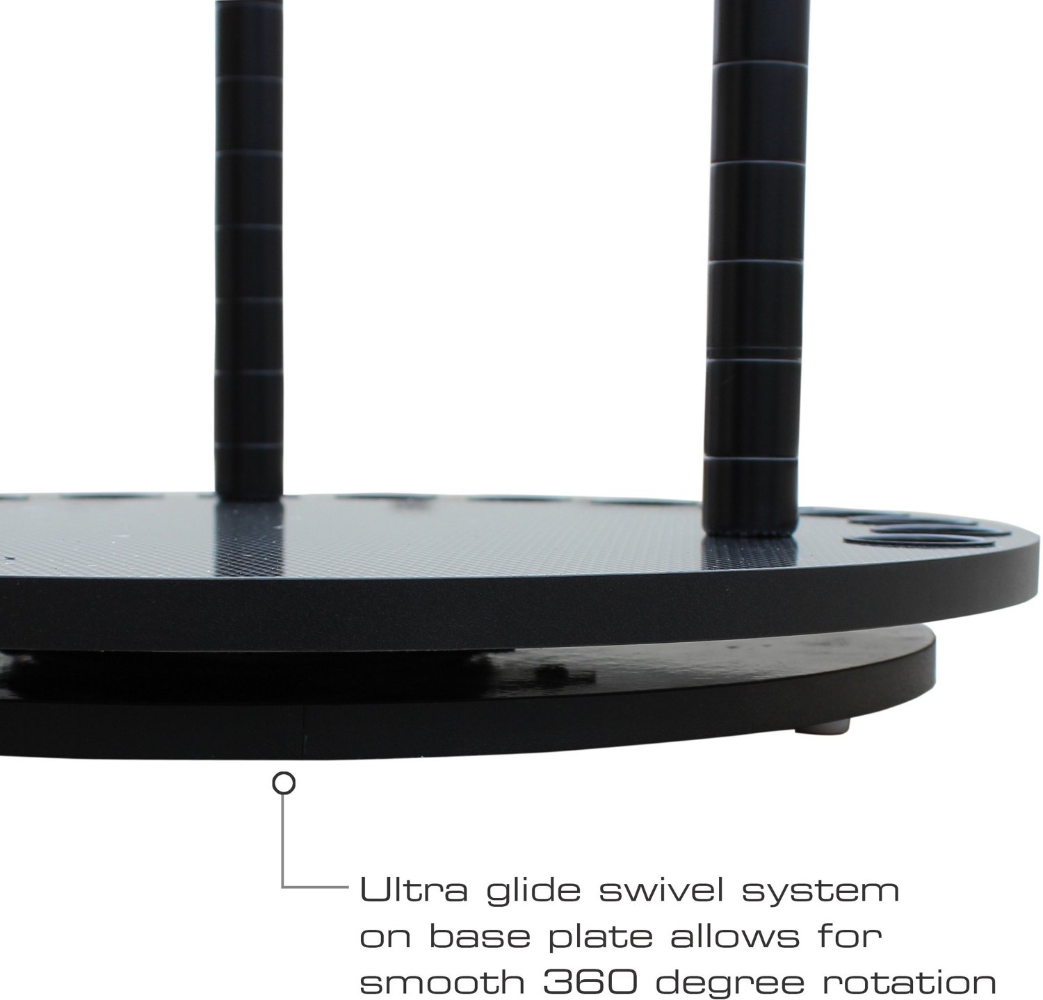 Rush Creek 17-Rod Round Spinning Storage Rack - view number 6