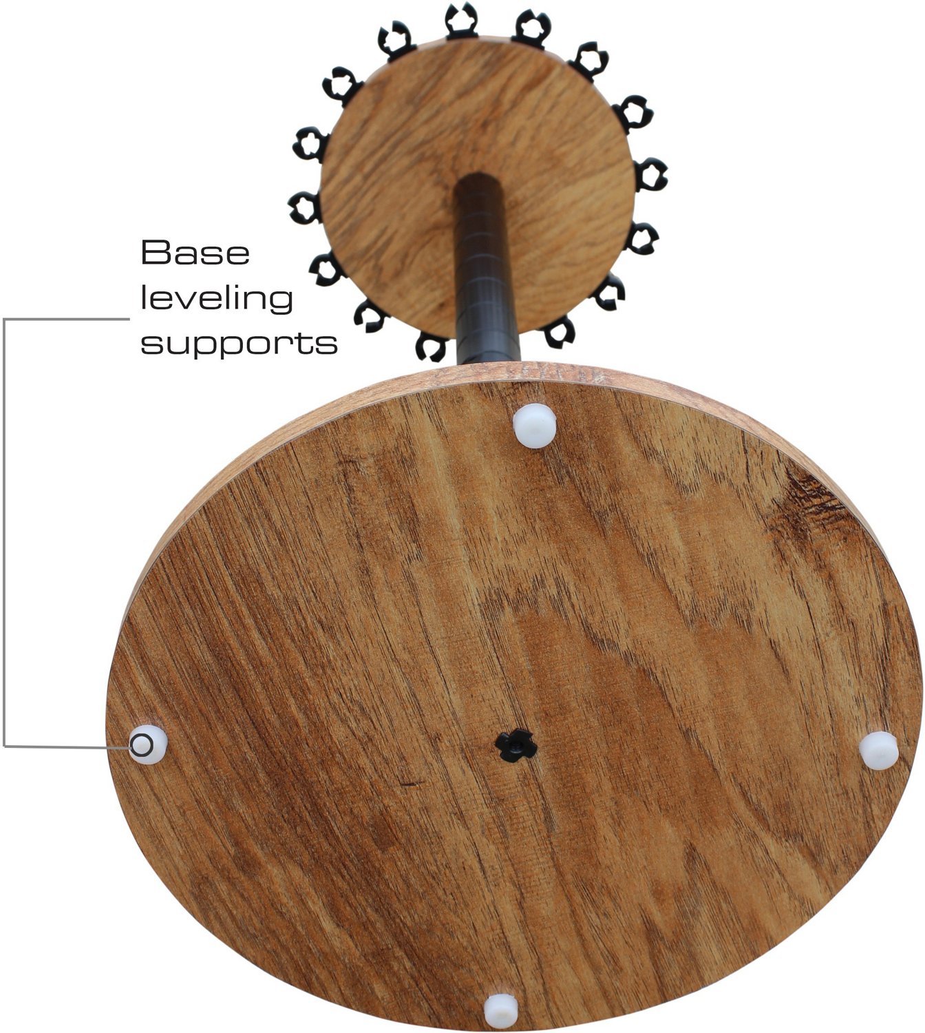 Rush Creek American Cherry 16-Rod Round Rack                                                                                     - view number 6