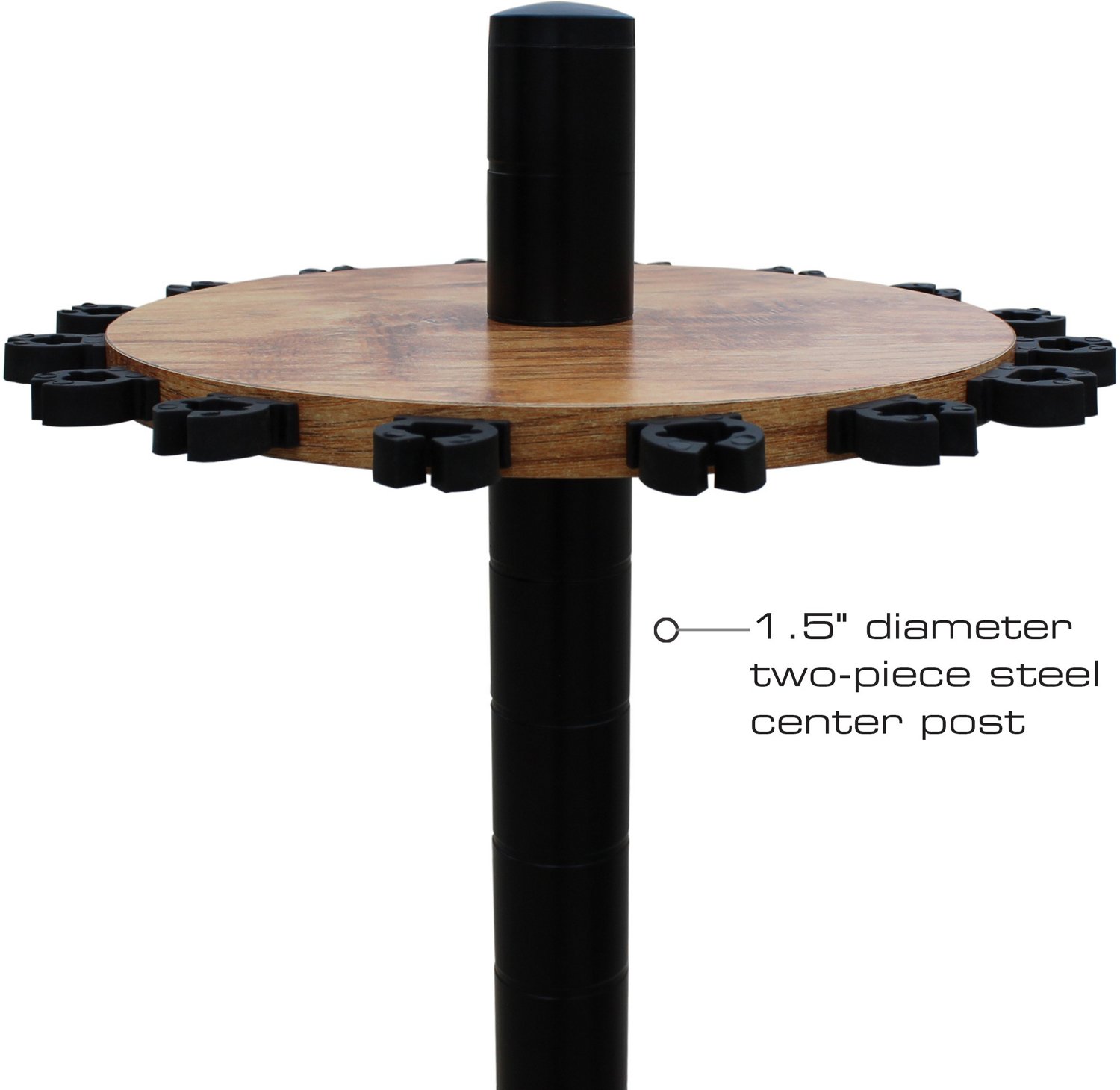 Rush Creek American Cherry 16-Rod Round Rack                                                                                     - view number 3