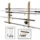 2-Piece 3-in1 11-Rod Wall or Ceiling Rod Rack                                                                                    - view number 1 selected