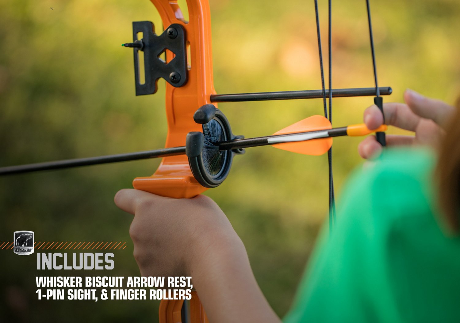 Bear Archery Youth Brave Recreational Bow Set - view number 5