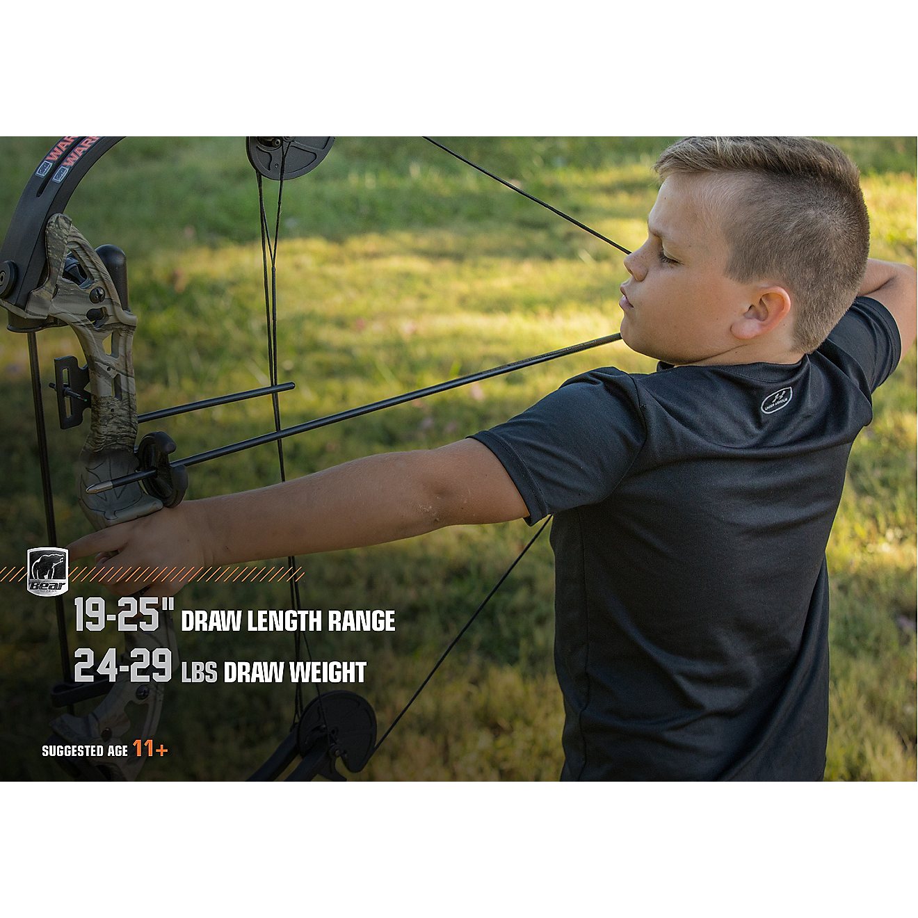 Bear Archery Youth Warrior Recreational Bow Set                                                                                  - view number 3