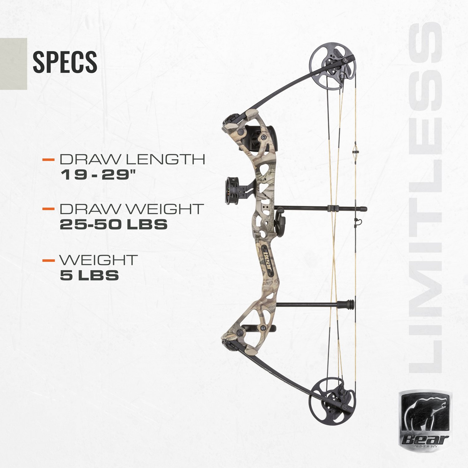 Bear Archery Youth Limitless Compound Bow Ready to Hunt Package                                                                  - view number 2