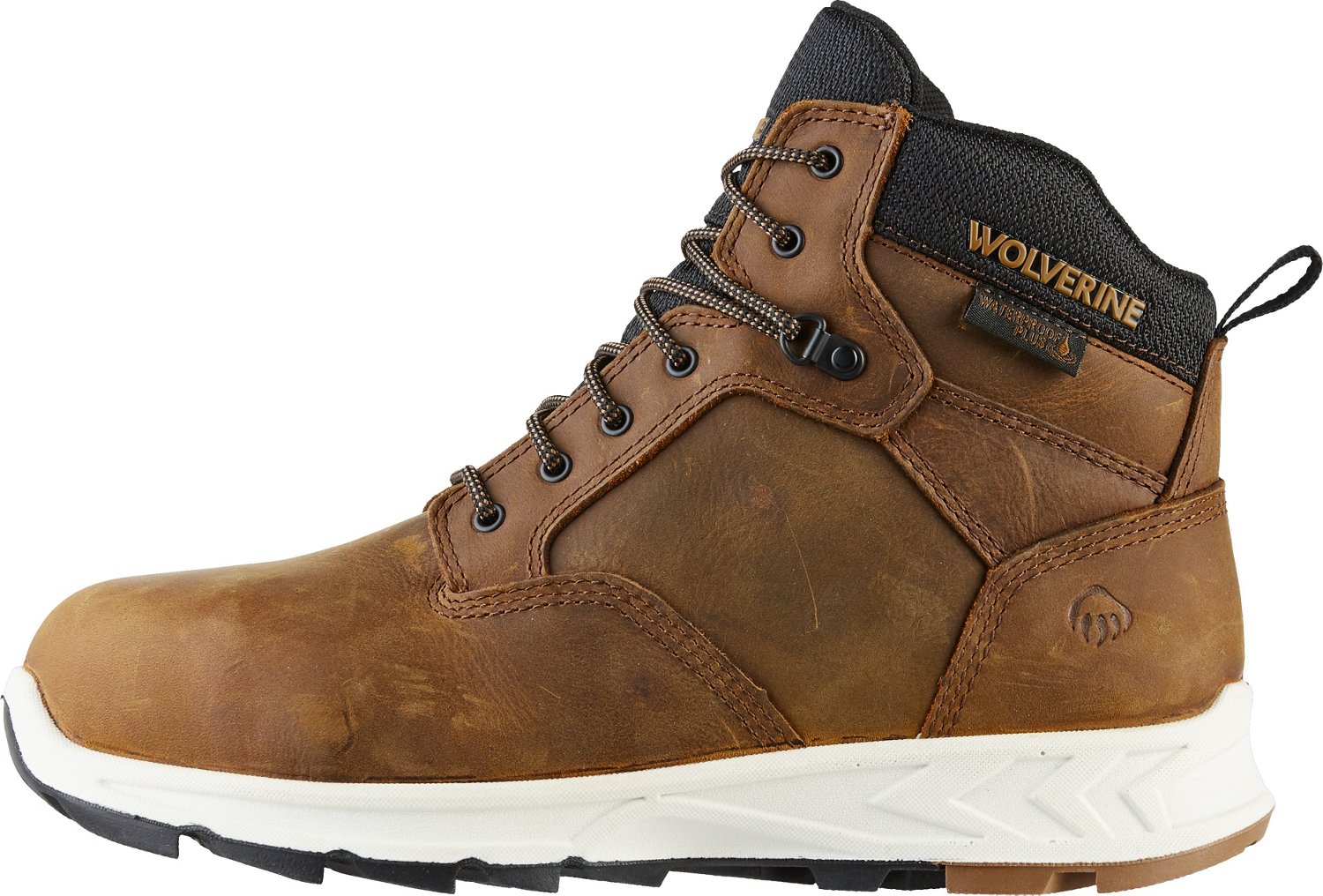 Wolverine Men's Duraspring Shift Plus Mid Alloy Toe Work Boots                                                                   - view number 2