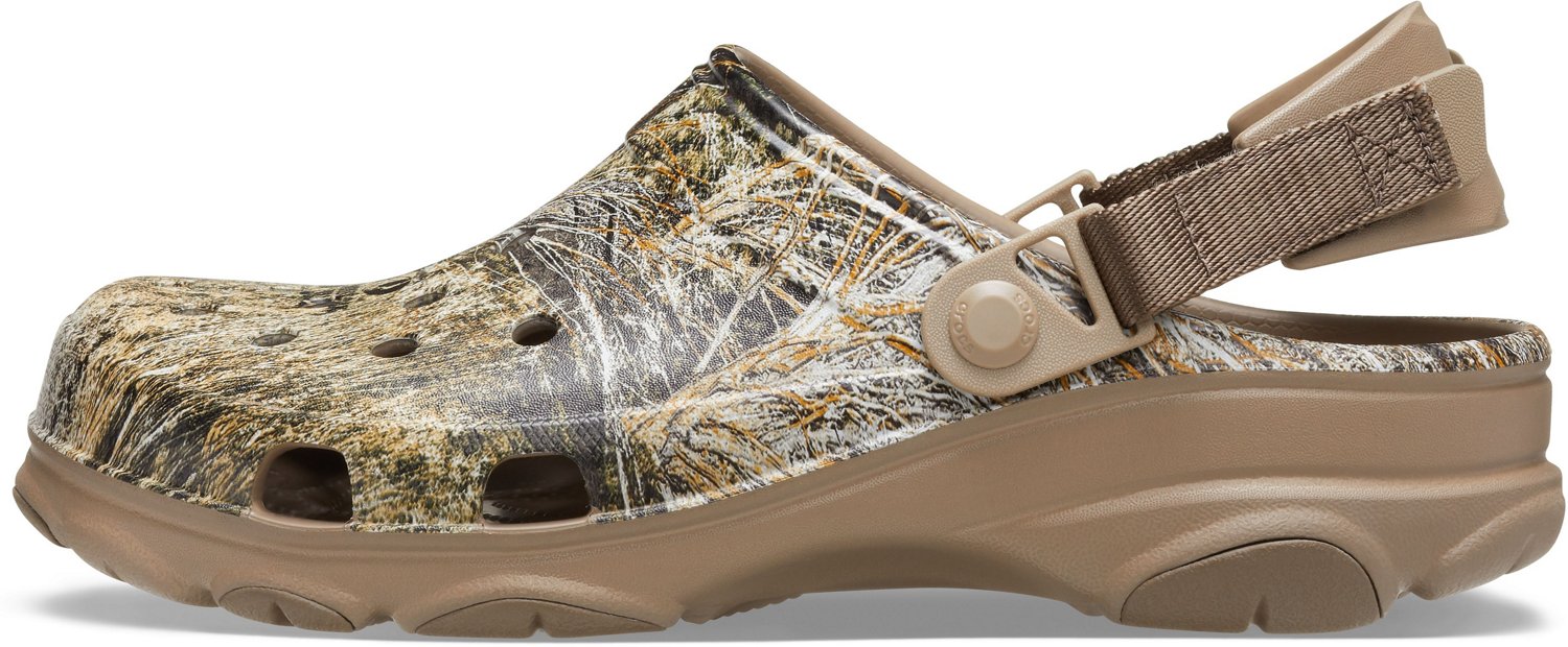 Camo Mens Mossy Oak Elements Wakeform Classic Clog, Crocs