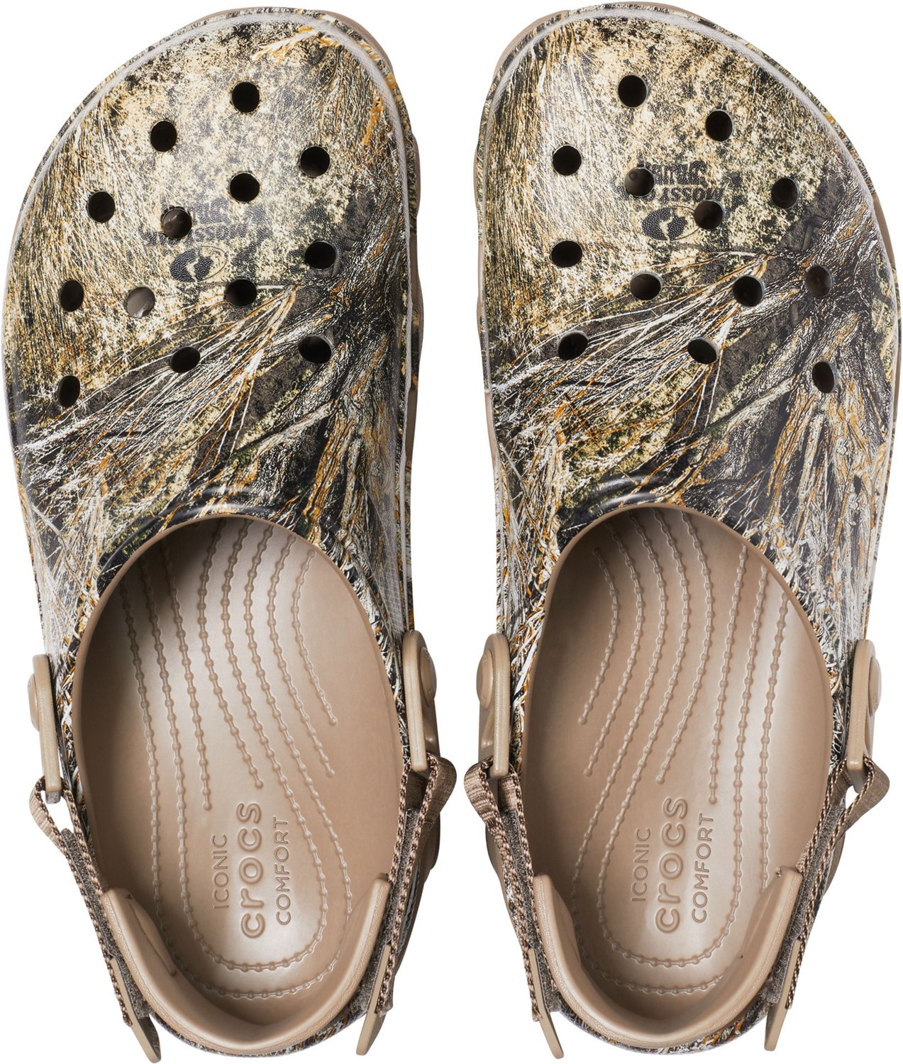 Crocs Adults' Classic Mossy Oak Brush All Terrain Clog Casual Shoes