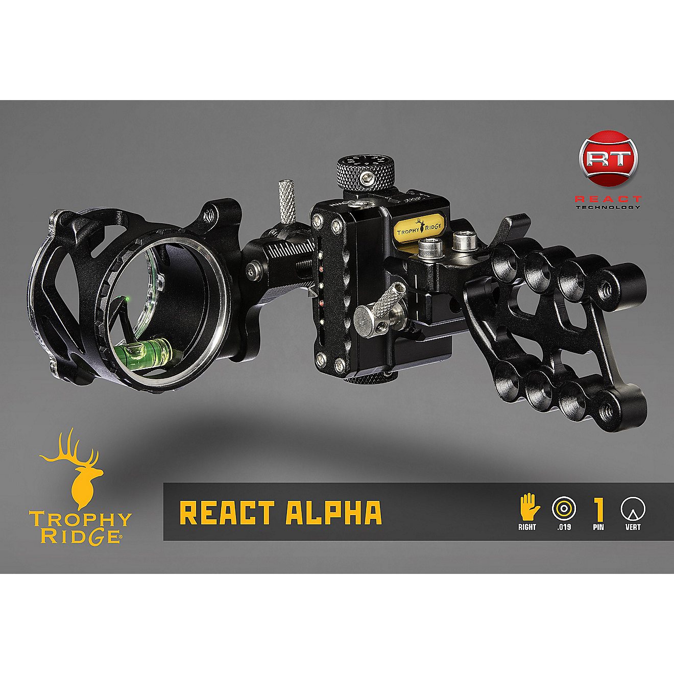 Trophy Ridge React Alpha 0.019 Single-Pin Sight                                                                                  - view number 5