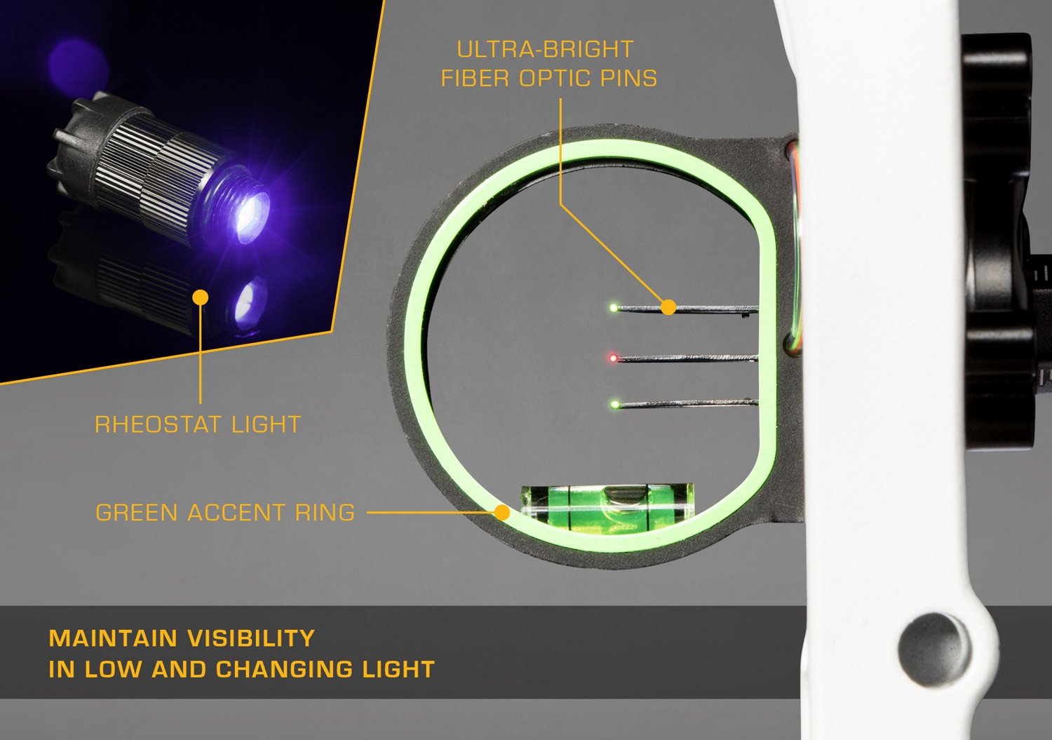 Trophy Ridge Joker 0.019 3Pin Sight Free Shipping at Academy