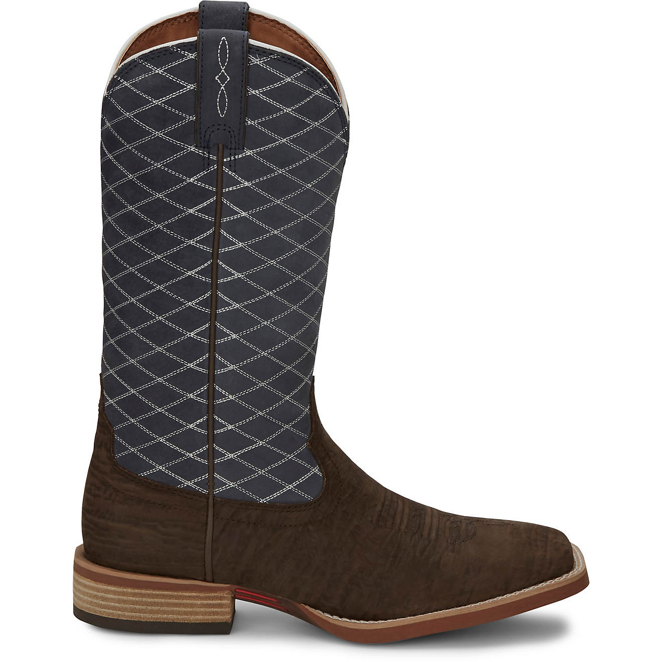Justin Men's Stampede Western Cattler Boots                                                                                      - view number 1