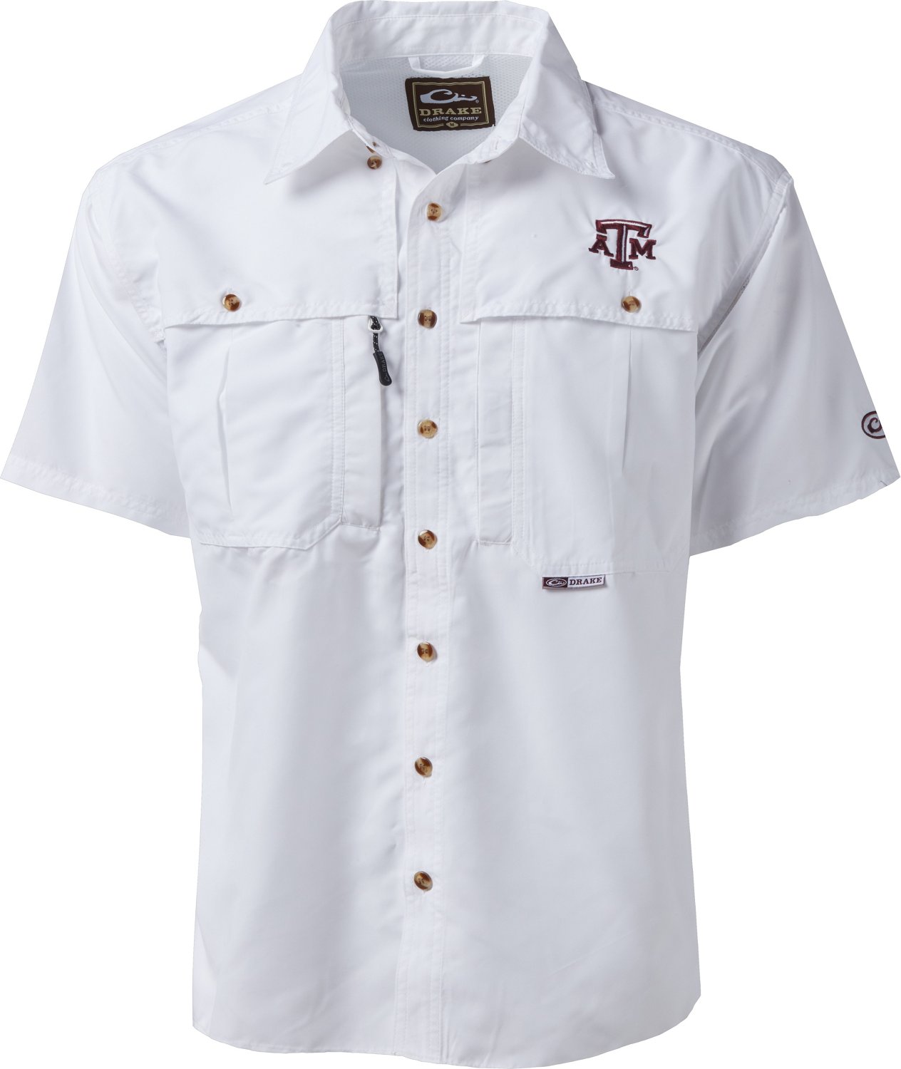 Drake Men's LSU Wingshooter Short Sleeve Shirt