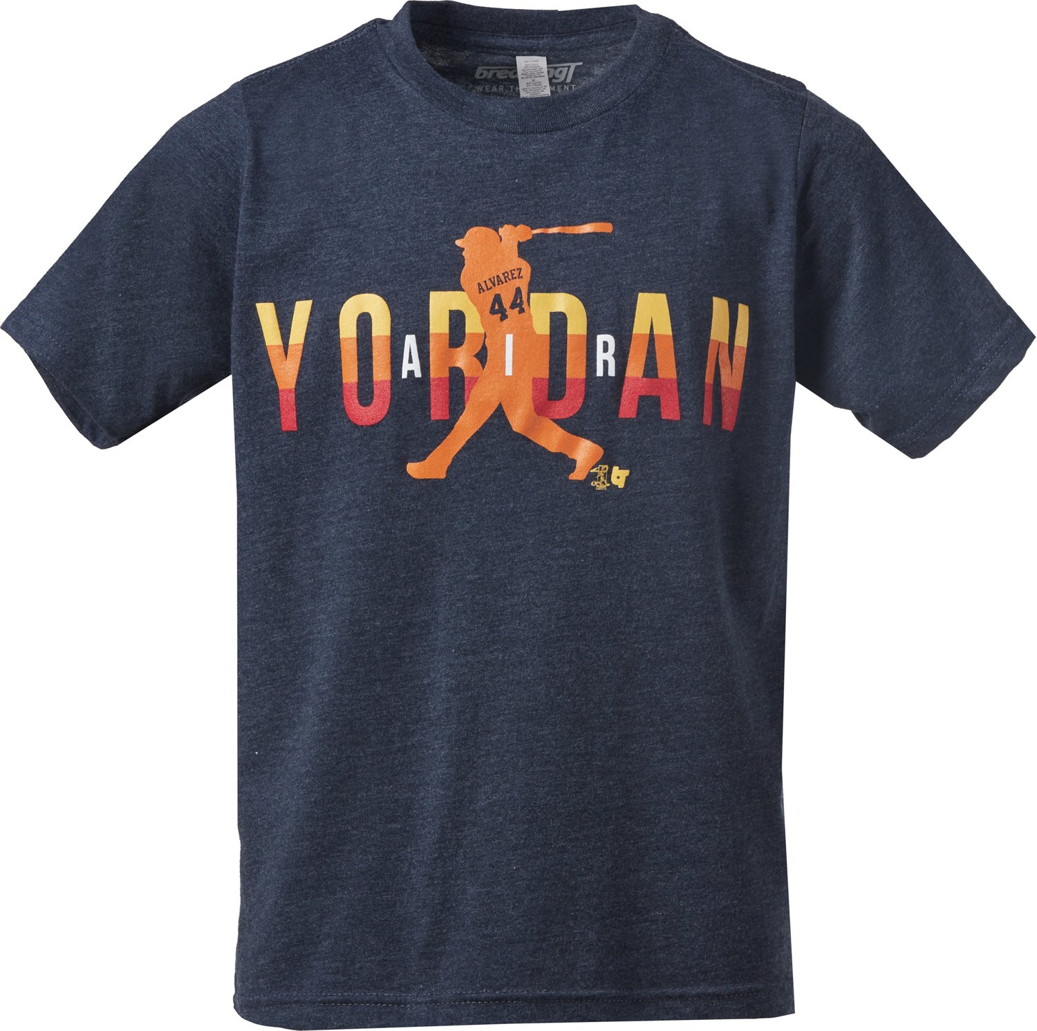 Breaking T Youth Houston Astros Air Yordan Swing T-shirt