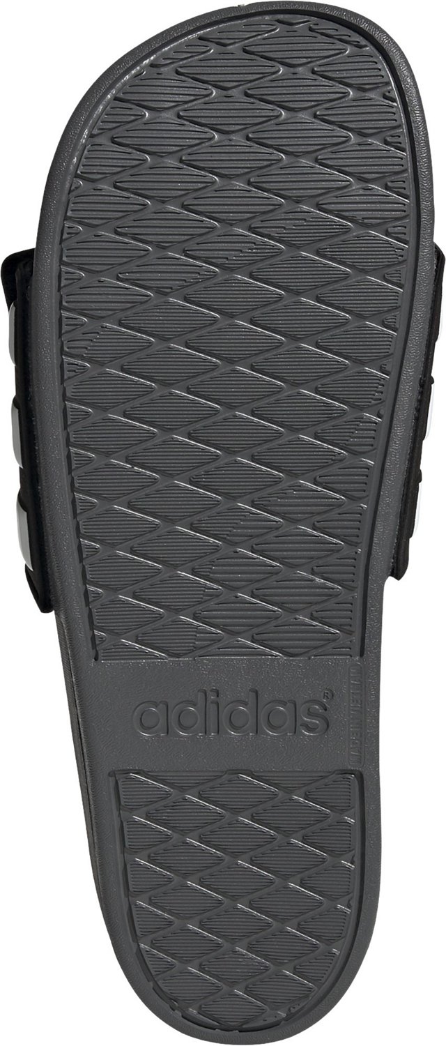 adidas Men's Adilette Comfort Adjustable Slides Academy