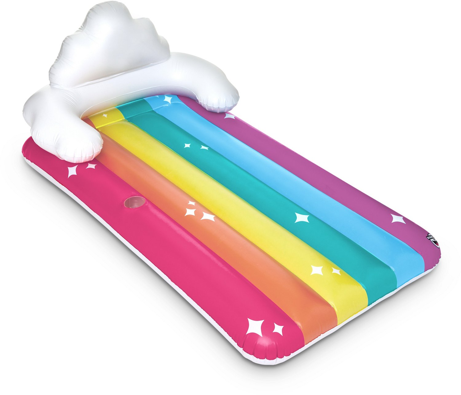 BigMouth Giant Rainbow Pool Float Lounge Academy