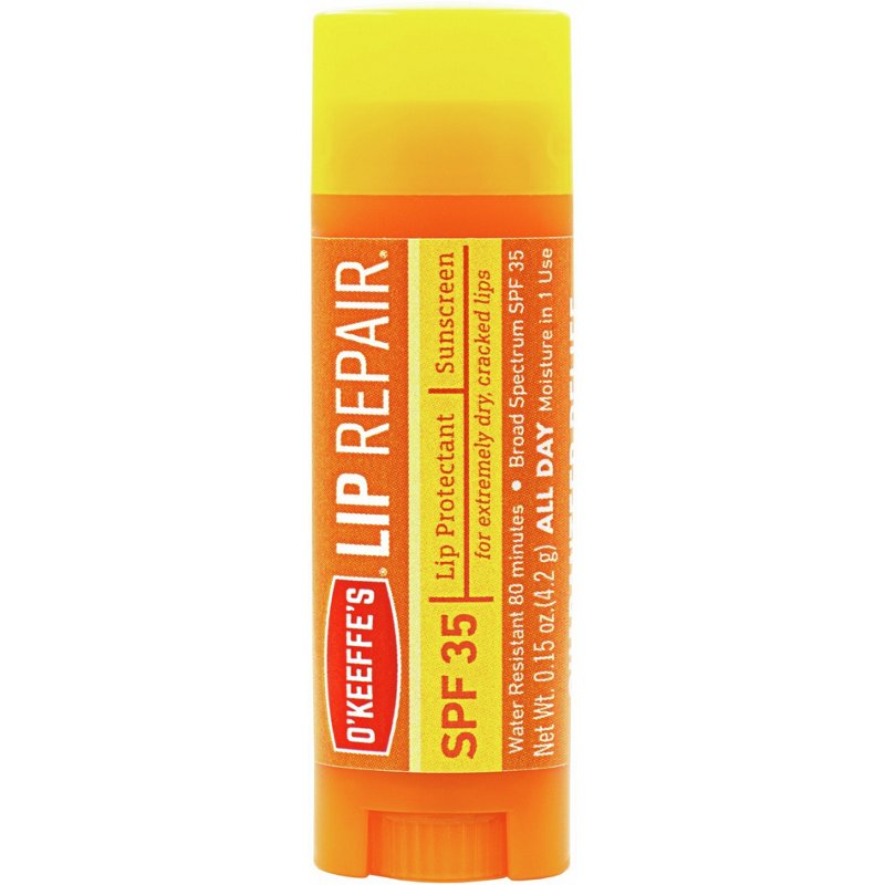O'Keeffe's Lip Repair SPF 35 Lip Balm Orange - Impulse Items at Academy Sports