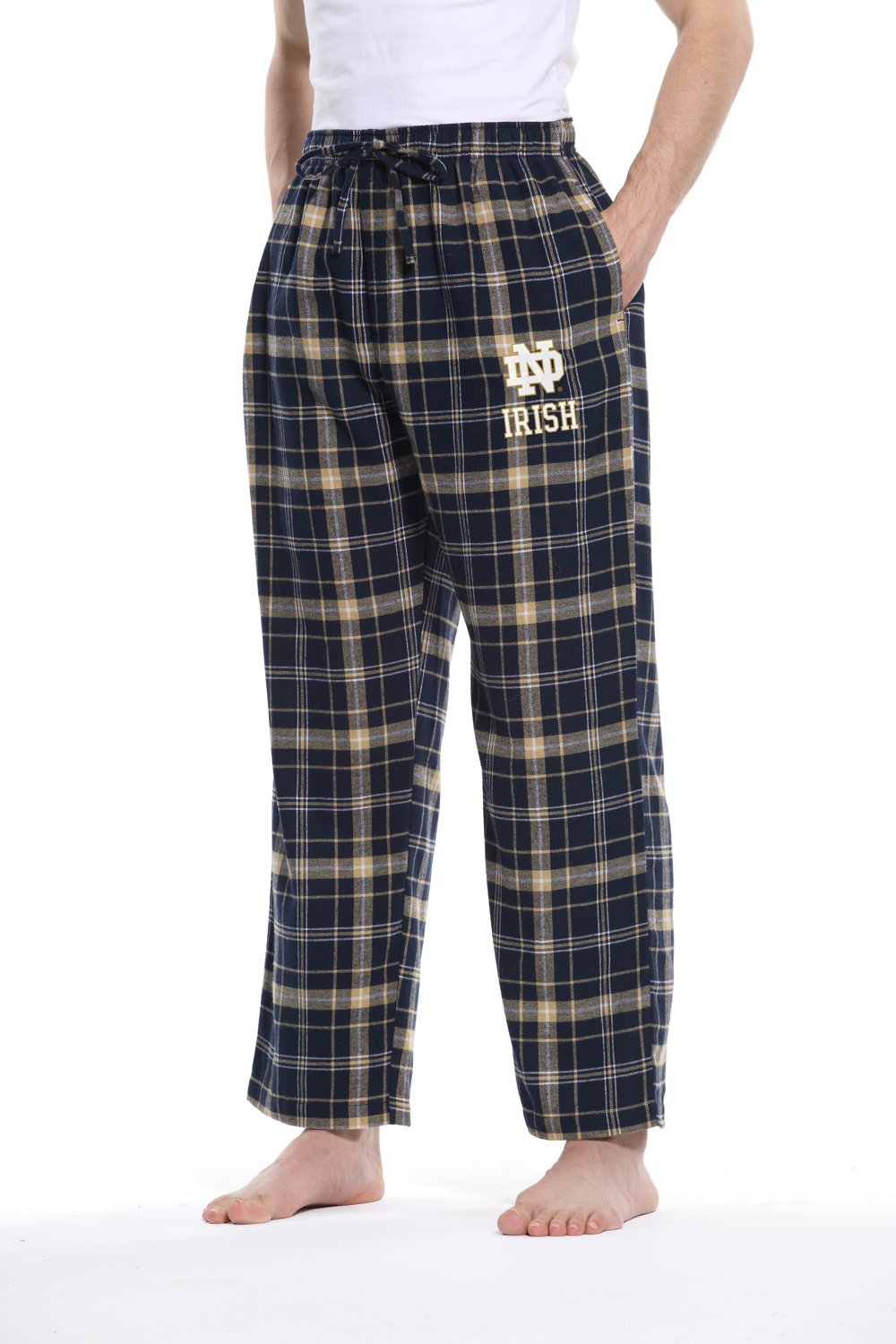 College Concept Men's University of Notre Dame Ultimate Flannel Pants ...