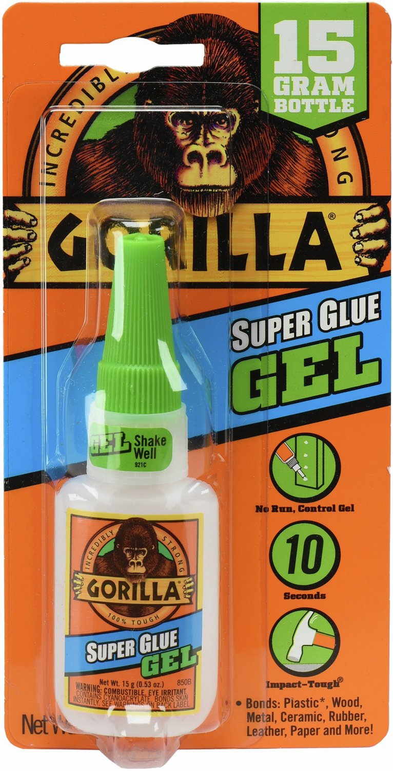 Gorilla Original Super Glue Gel 15 g Bottle                                                                                      - view number 2