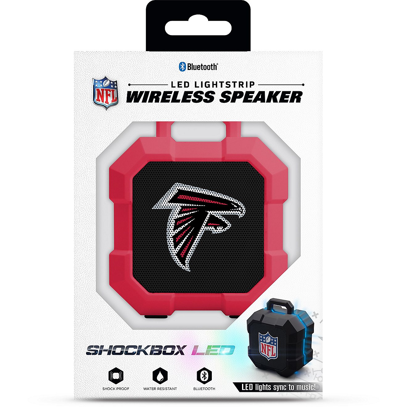 Prime Brands Group Atlanta Falcons ShockBox LED Speaker                                                                          - view number 2