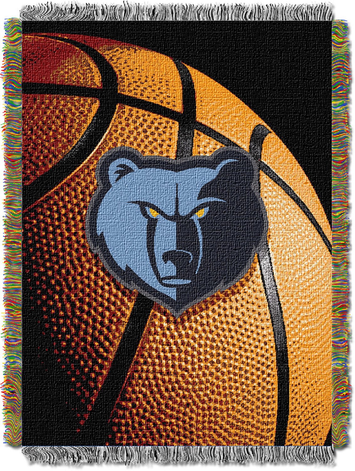 The Northwest Company Memphis Grizzlies Photo Real Tapestry Throw