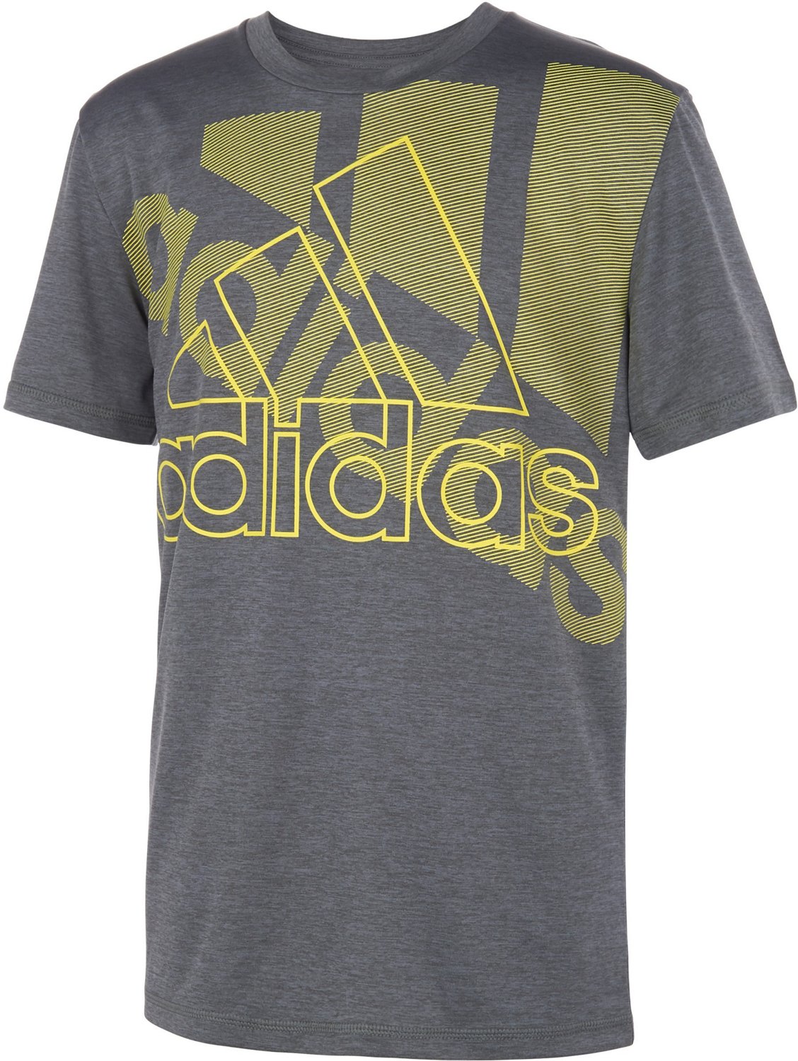 adidas Boys' AEROREADY Badge of Sport Statement T-shirt - view number 1
