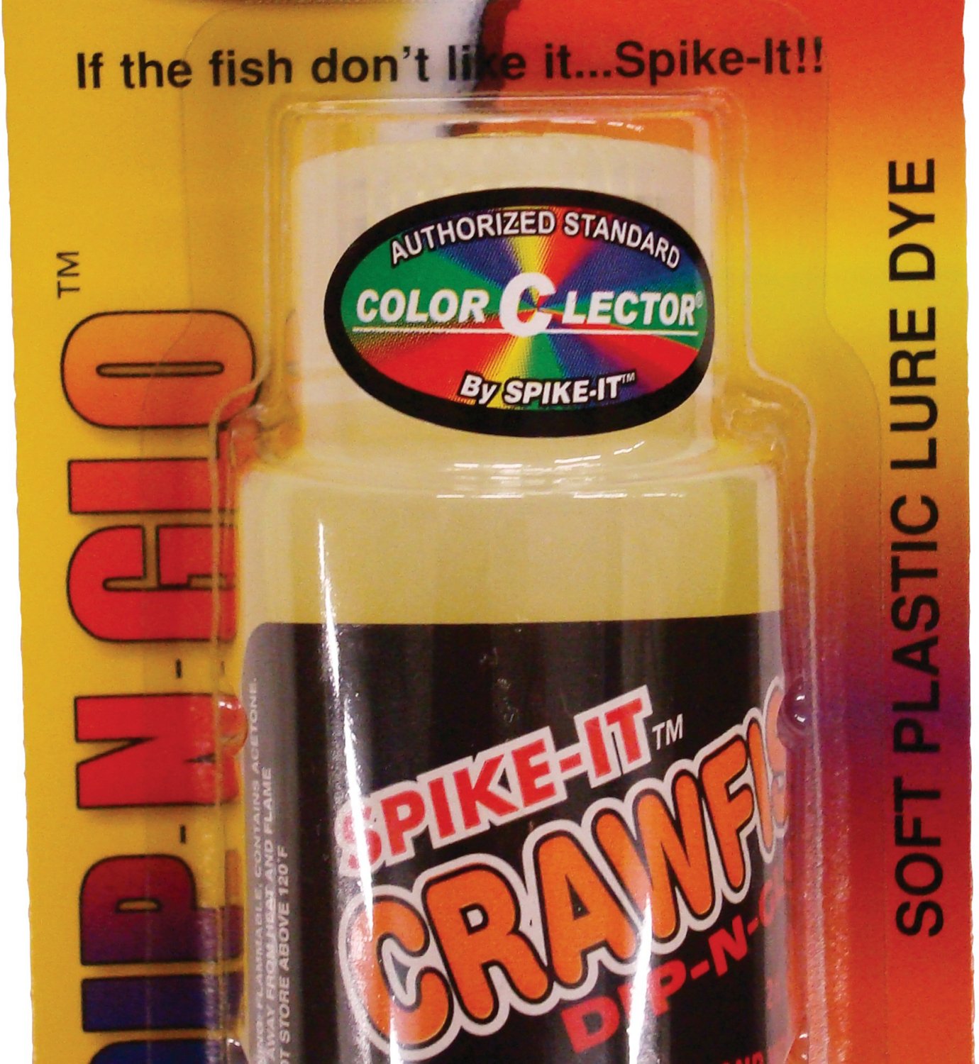 SPIKE-IT Dip-N-Glo Soft Plastic Fishing Lure Dye Garlic Flavour