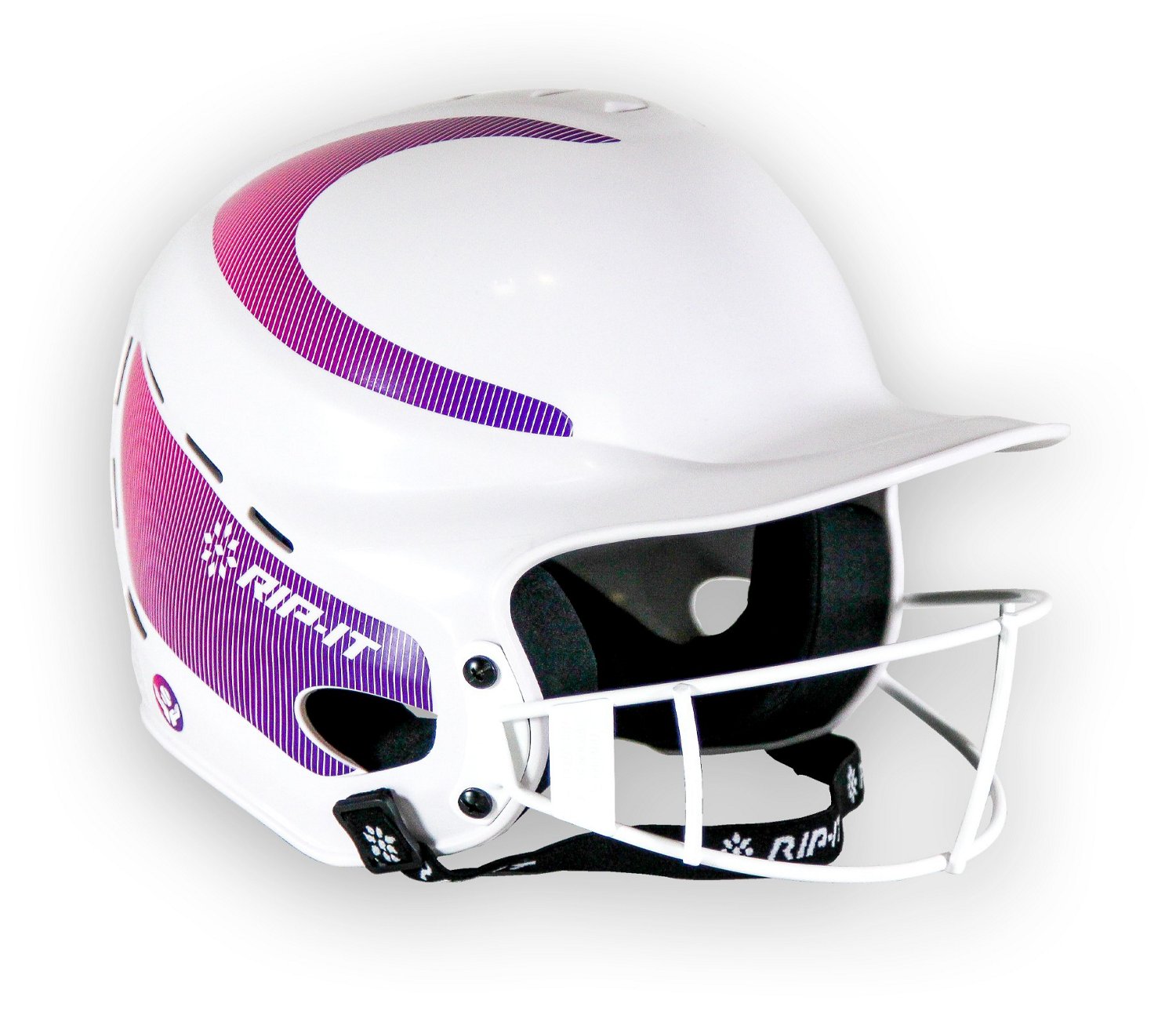 Rip It Womens Vision Pinstripe Softball Batting Helmet Academy