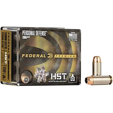 Federal Premium Personal Defense HST 10mm Auto 200-Grain Centerfire Pistol Ammunition