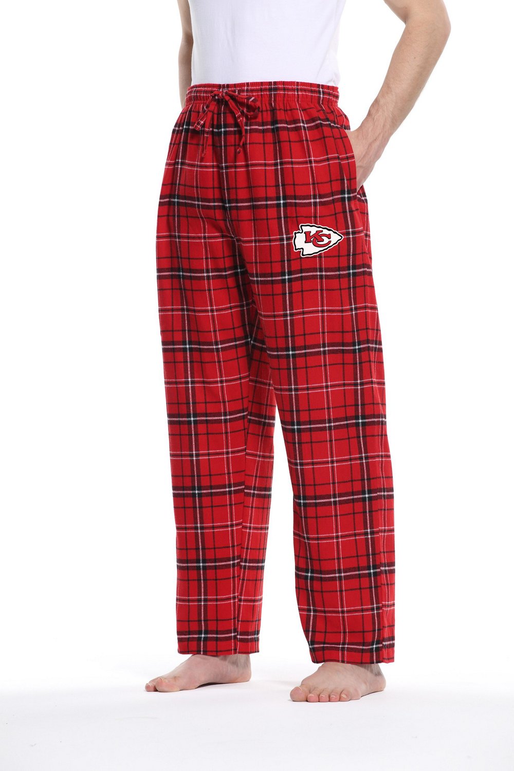 College Concept Men's Kansas City Chiefs Ultimate Flannel Pants | Academy