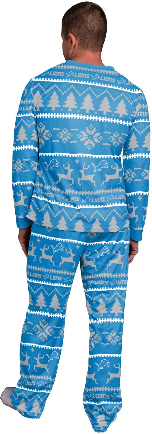 Forever Collectibles Men's Detroit Lions Holiday Pajama Set - view number 2