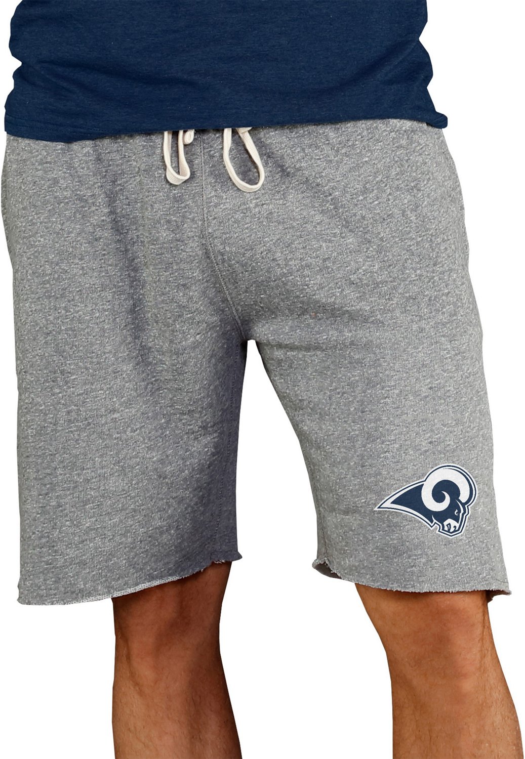 College Concept Men's Los Angeles Rams Mainstream Terry Shorts 9 in