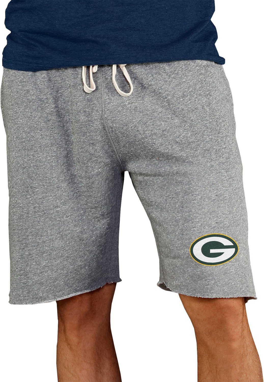 College Concept Men's Green Bay Packers Mainstream Terry Shorts 9 in                                                             - view number 1