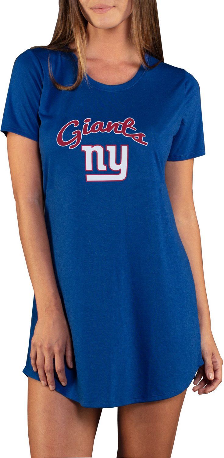 College Concept Women's New York Giants Marathon Nightshirt